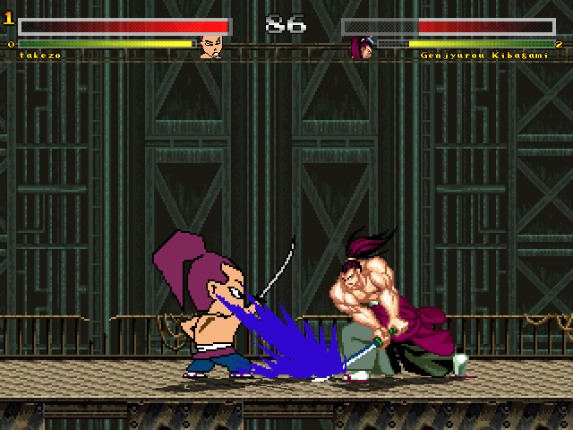 NunderscoreN's tweet photo. #MUGEN更新情報
I made another AI patch, this time for KGenjuro's Takezo. Get it here: https://t.co/lX1Gyggnu8 https://t.co/vxAWE2YiHQ