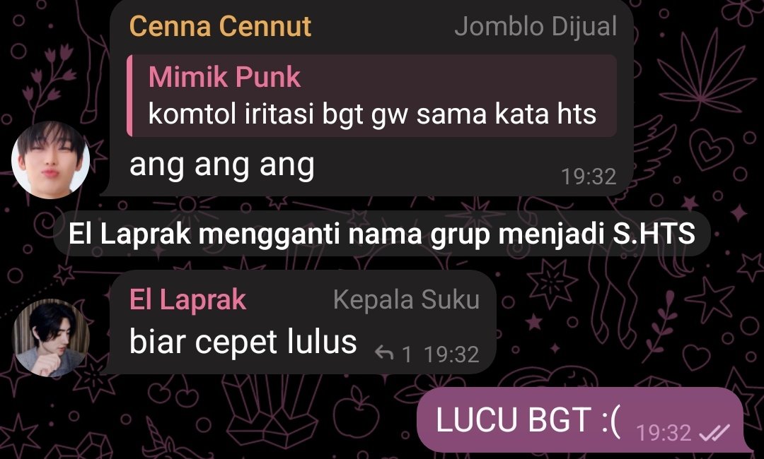 di balik asu asu mu itu pasti ada keinginan lulus bareng 🥺
