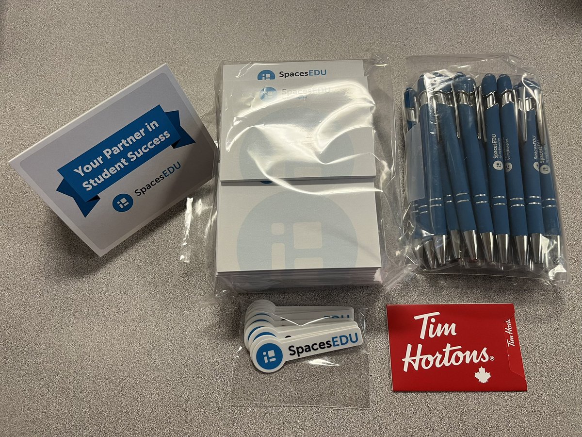 wahgee88's tweet image. The goodies/swag! Thanks @spaces_edu! #sd36 #sd36learn