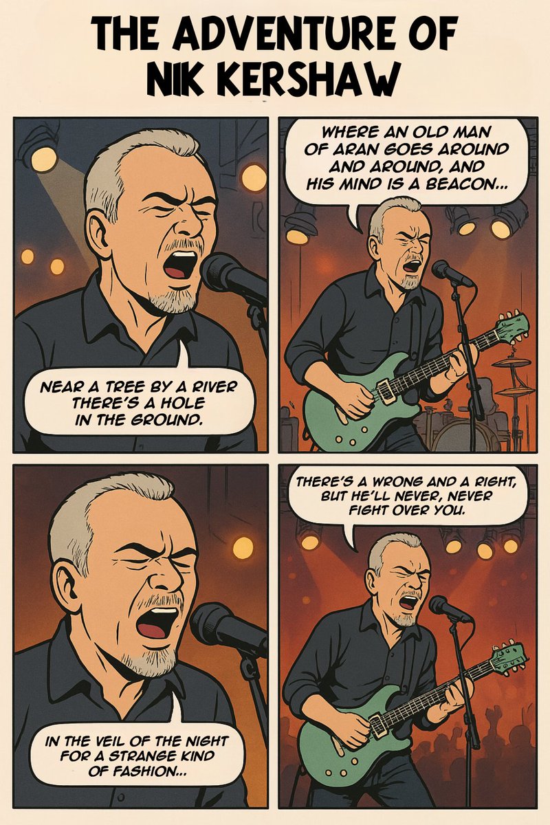 chetrondu59's tweet photo. The adventure of @NikKershaw in concert 😁 https://t.co/6Hp2G2bWYx