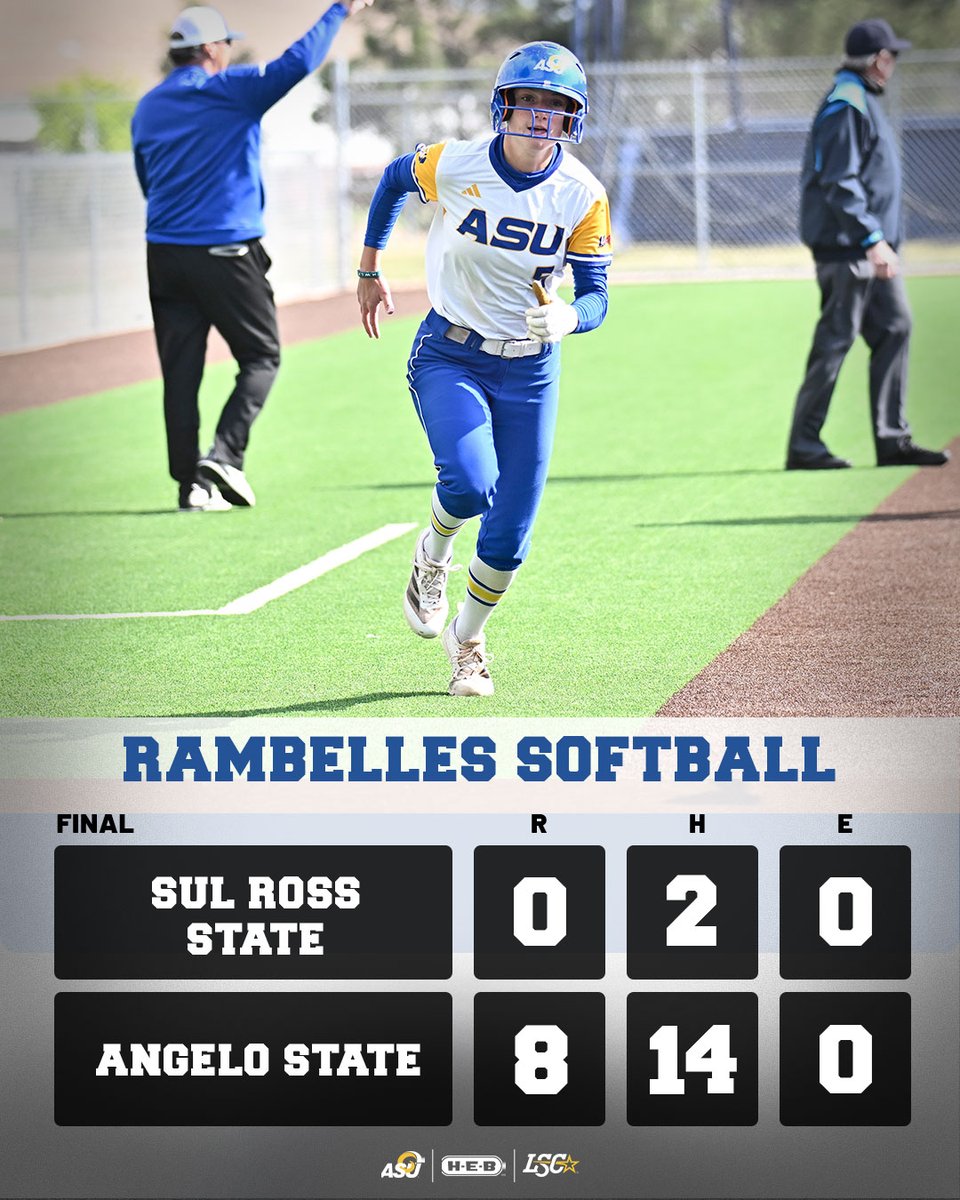 Another game, another run-rule win!

#RamEm