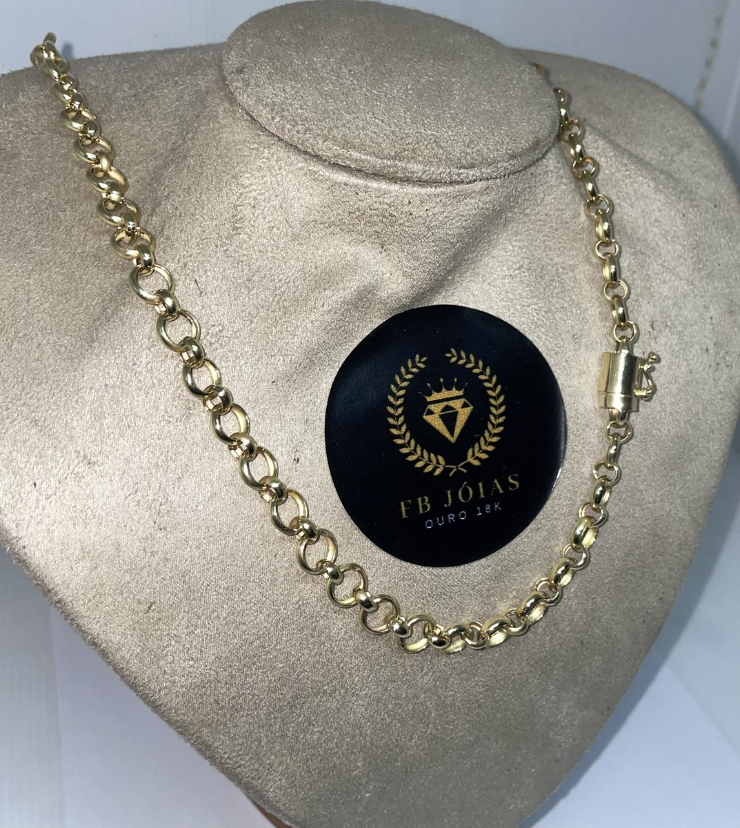 fabriciozet's tweet photo. Cordão elo português em Ouro18k 
✨🤩 https://t.co/0laXboLW82