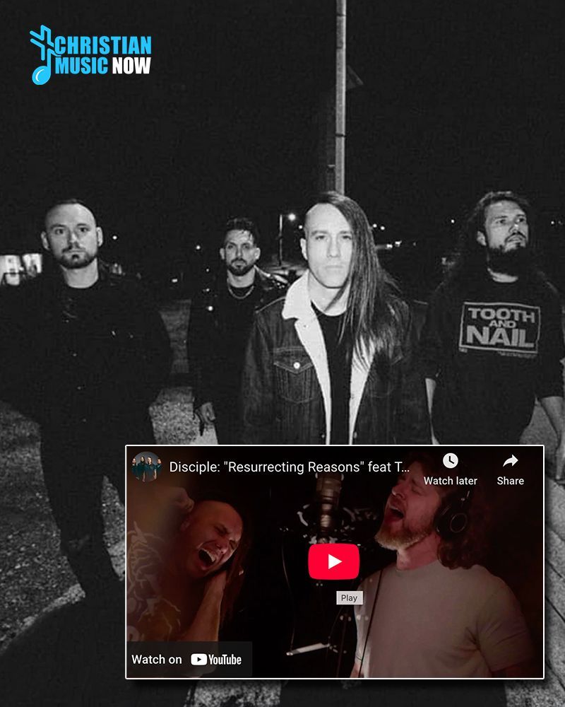 . @DiscipleRocks has released  a new version of 'Resurrecting Reasons' featuring acclaimed Christian rockers <a href="/DecyferDown/">Decyfer Down</a>, ahead of the deluxe version of their 2023 album Skeleton Psalms, releasing April 25th. WATCH the music video HERE: buff.ly/UVqUShT