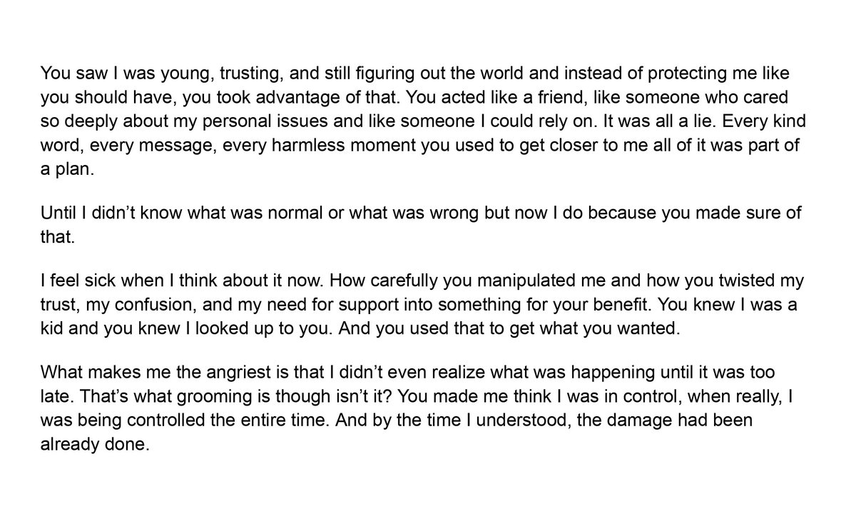 boxfishfiles's tweet image. Individual Minor Victim Impact Statements:
These statements were written to describe the trauma minors underwent while at Moodhu Bulhaa Dive Center. Link to sign the petition to deplatform Moodhu Bulhaa Dive Center from VacationsExpo: chng.it/BCwh9gHM9m