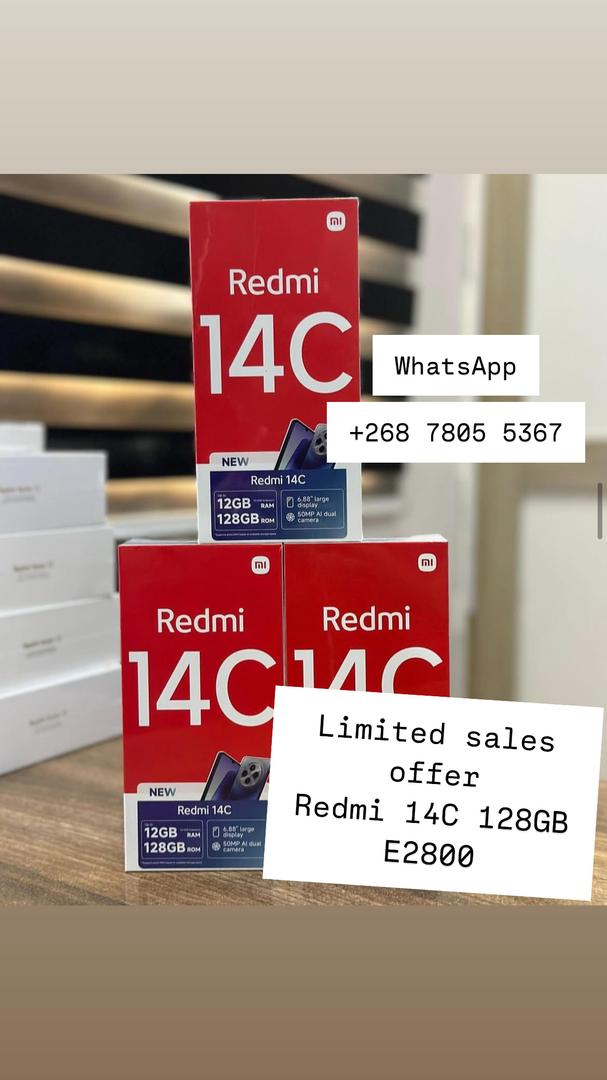 Fokker1022's tweet photo. โผ๏ธRedmi 14C, 128GB @ only E2800โผ๏ธ
Inbox me or text me on WhatsApp 78058301
โ
๏ธMassive 5000mAh Battery
โ
๏ธSmooth 90Hz Display
โ
๏ธ13MP AI Camera
โ
๏ธSleek, Modern Design ๐ฅ๐ฅ
Redmi 14C โ More Than Expected.
๐ฅ๐ฅGrab yours now! ๐ฅ#Redmi14C #MoreThanExpected #BudgetBeast https://t.co/tgRrzKEy9z