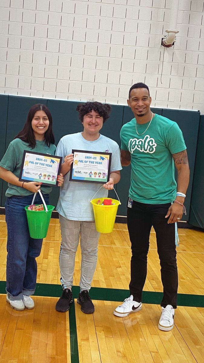 Join us in congratulating these to AMAZING community leaders, as this year 2024-2025 PALS OF THE YEAR, Jazmin Walmsley and Dulce Hernandez!! These two ladies embody everything we strive to be on our campus and in our community! Extremely proud to call these ladies ours!