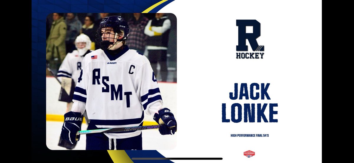 Congratulations to Jack Lonke on being selected to play in the HP 16's FINAL 54 festival April 25th - 27th .  The Rosemount Irish Boys Hockey community is cheering you on!