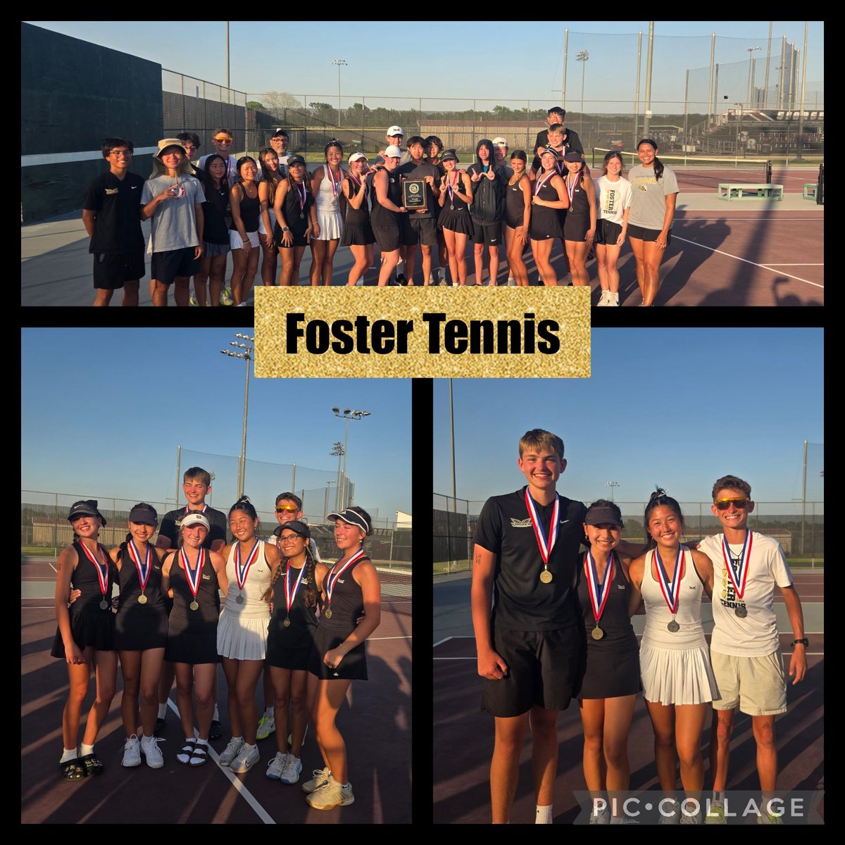 Foster High School (@fosterhsnews) on Twitter photo Huge congrats to Foster Tennis for an incredible two days of matches! You all played with such hard work and PTN! So proud of every single player! Great job today and yesterday, Foster Tennis! #PTN <a href="/FosterHSNews/">Foster High School</a> <a href="/LamarCISD/">Lamar CISD</a> <a href="/AthleticsFoster/">Foster Athletics</a> <a href="/lcisdathletics/">LCISD ATHLETIC DEPT.</a>
<a href="/FHS_TennisCoach/">Foster HS Tennis</a> Huge congrats to Foster Tennis for an incredible two days of matches! You all played with such hard work and PTN! So proud of every single player! Great job today and yesterday, Foster Tennis! #PTN <a href="/FosterHSNews/">Foster High School</a> <a href="/LamarCISD/">Lamar CISD</a> <a href="/AthleticsFoster/">Foster Athletics</a> <a href="/lcisdathletics/">LCISD ATHLETIC DEPT.</a>
<a href="/FHS_TennisCoach/">Foster HS Tennis</a>