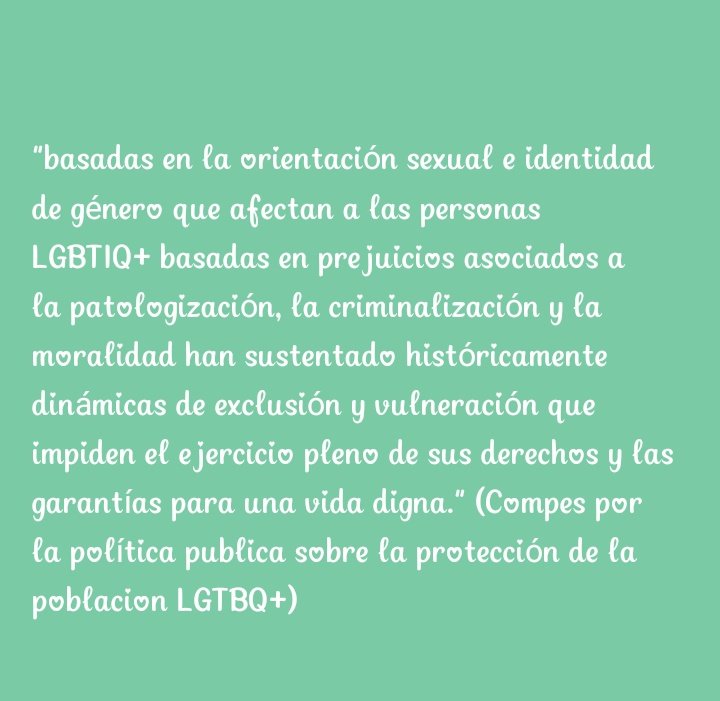 jullc22_'s tweet photo. Exigimos el respeto como valor fundamental.

Por eso impulsar la política publica por la población LGTBQ+ es importante y un gran paso para colombia.

Igualdad laboral y sin segregación social.

#compes
#politicapublica
@MinIgualdad_Col https://t.co/exZbWU0w7i