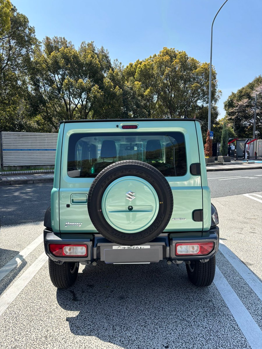 judgement0120's tweet photo. ジムニー5ドア納車&amp;全塗装　part2
#納車 #ジムニー #全塗装 
#5ドア
#ノマド
#アルファ https://t.co/4zKHPGTfnR