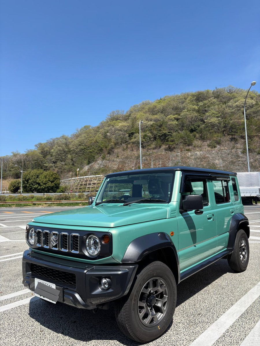 judgement0120's tweet photo. ジムニー5ドア納車&amp;全塗装　part2
#納車 #ジムニー #全塗装 
#5ドア
#ノマド
#アルファ https://t.co/4zKHPGTfnR