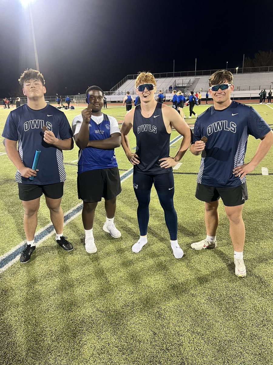 3rd 4x1 throwers relay!