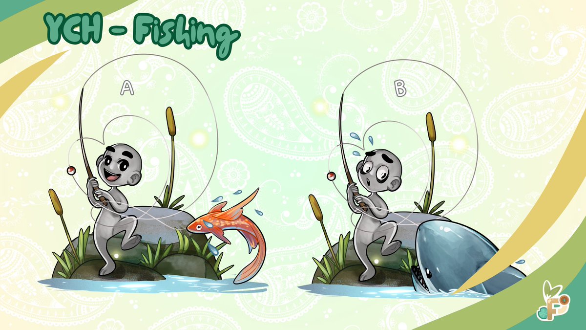 PocketwithFrog's tweet photo. New YCH offering up on my VGen for all you fishing enjoyers out there! 🪷
https://t.co/uBVhn1YH86

#VGenComm https://t.co/42ni5icW4M