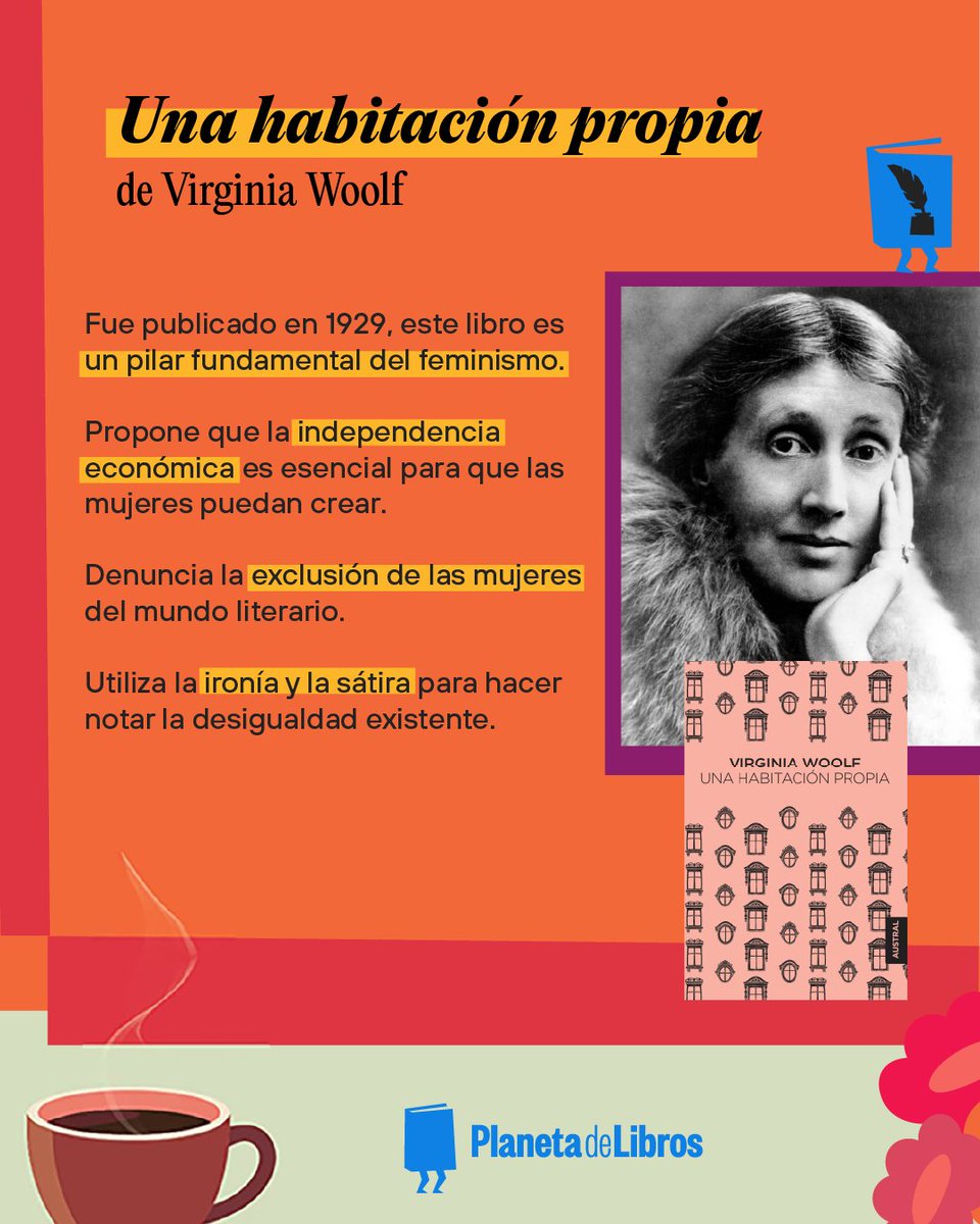 PlanetaLibrosMx's tweet photo. ✨📚 Una habitación propia fue el punto de partida de Un millón de cuartos propios.
Éstos libros son dos perspectivas que comparten un mismo anhelo: reflexionar sobre la libertad, la belleza y el trabajo como impulsores de la igualdad.
#UnCuartoPropio #UnMillónDeCuartosPropios https://t.co/tzH5f9deYI