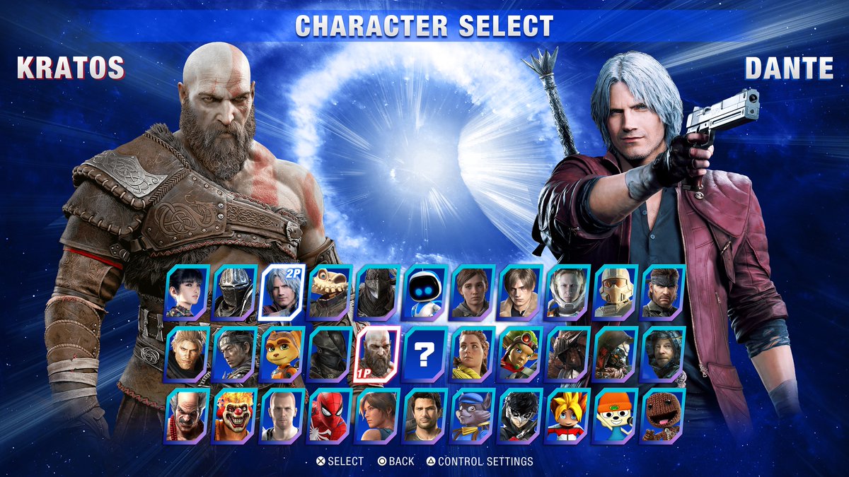Playstation All Stars 2 Roster Concept.

#Sony #PlayStation #PS5 #PlaystationStudios
