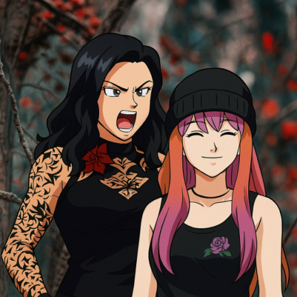 haha! Selina's face and then there I am all calm 💗