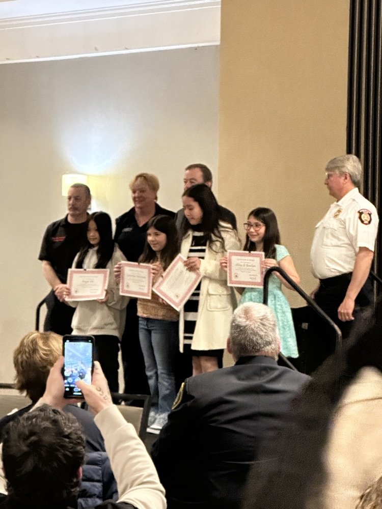 So proud of Olivia for being a County Winner for the Fire Prevention Poster Contest! Olivia was honored today at a luncheon! Congratulations, Olivia! 🔥