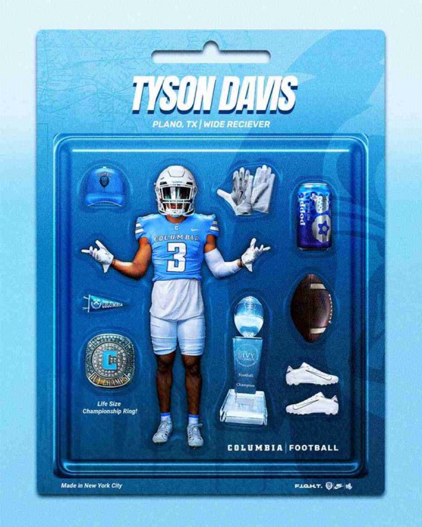 I appreciate the love <a href="/CULionsFB/">Columbia Football</a>! <a href="/CoachAJG/">AJ Gallagher</a> <a href="/Coach_Poppe/">Jonathan Poppe</a>