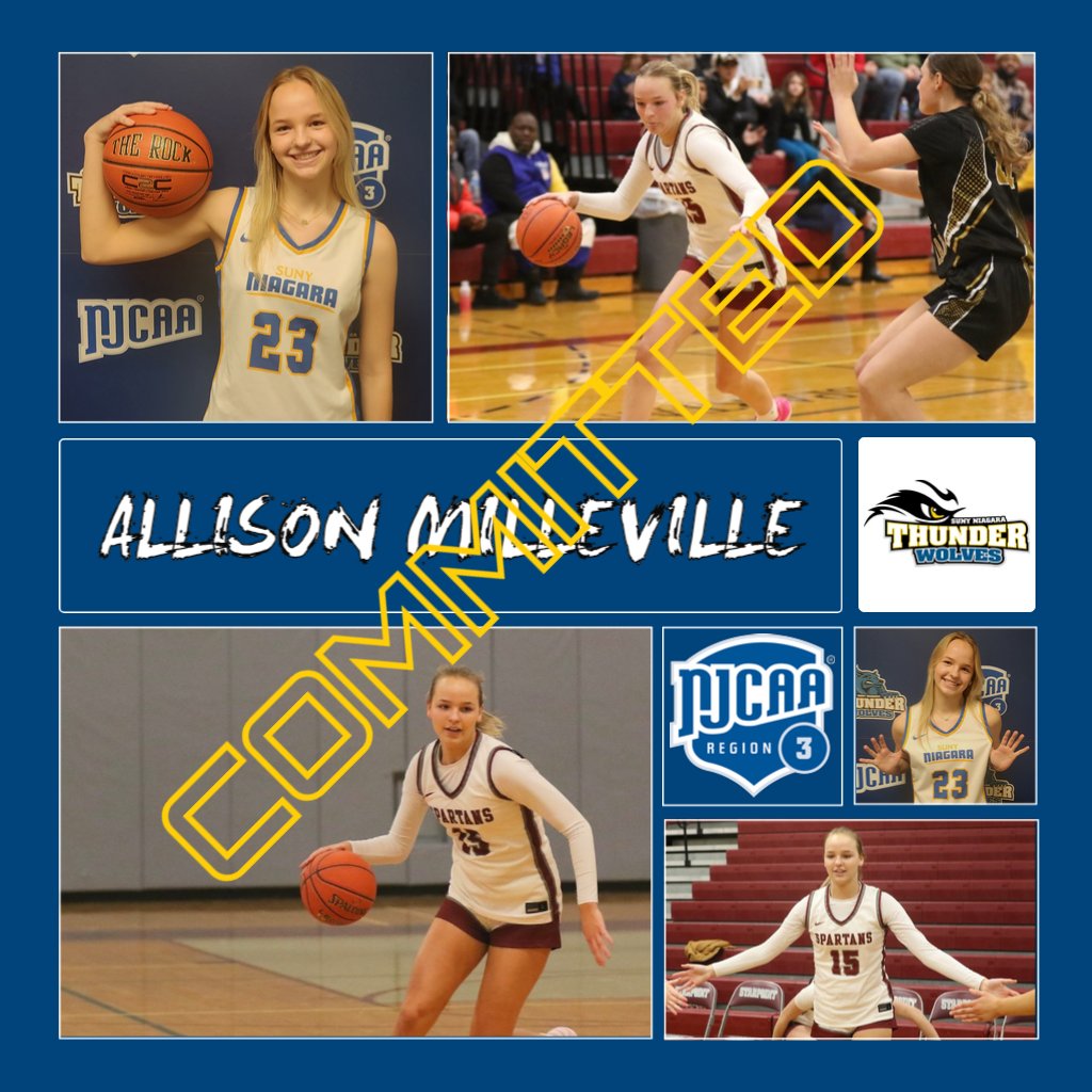 Been a while, but got us another Lady Spartan! Look forward to having Starpoint HS standout <a href="/allimilleville/">allimilleville</a> join the Wolfpack next season! Alli brings tons of versatility, can stick the 3 ball and won a bunch at Starpoint! Welcome to the Wolf Den! #RollWolves 🏀🐺💪