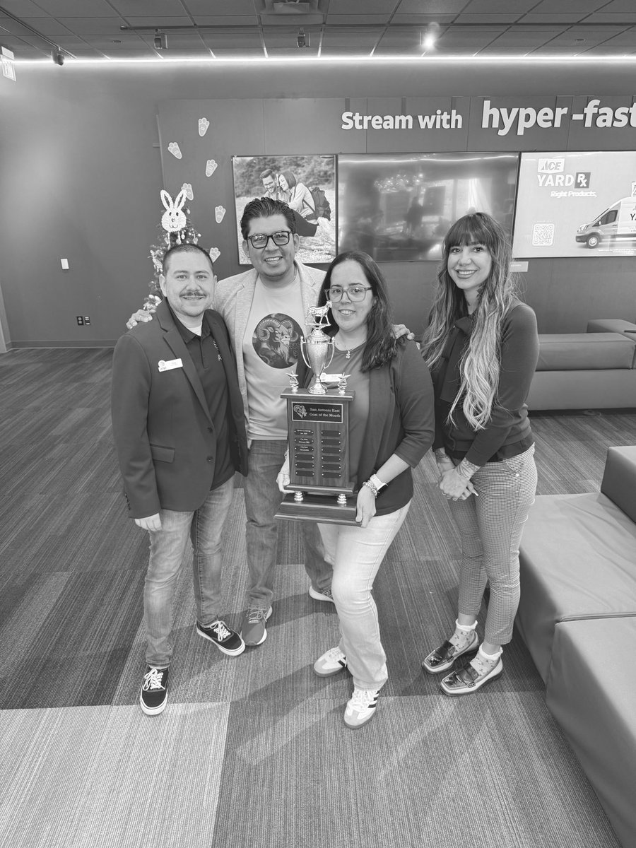 Shouting out <a href="/diana_q_stx/">Diana Quinones</a> for outstanding leadership and dedication out of City Base!  #1 in San Antonio, RGV and Laredo. #1 in San Antonio East for the month of March. Grateful to have you leading the way! <a href="/STXspeaks/">STXspeaks</a>  <a href="/ATT/">AT&T</a>  #goat #SATX  #Leadership