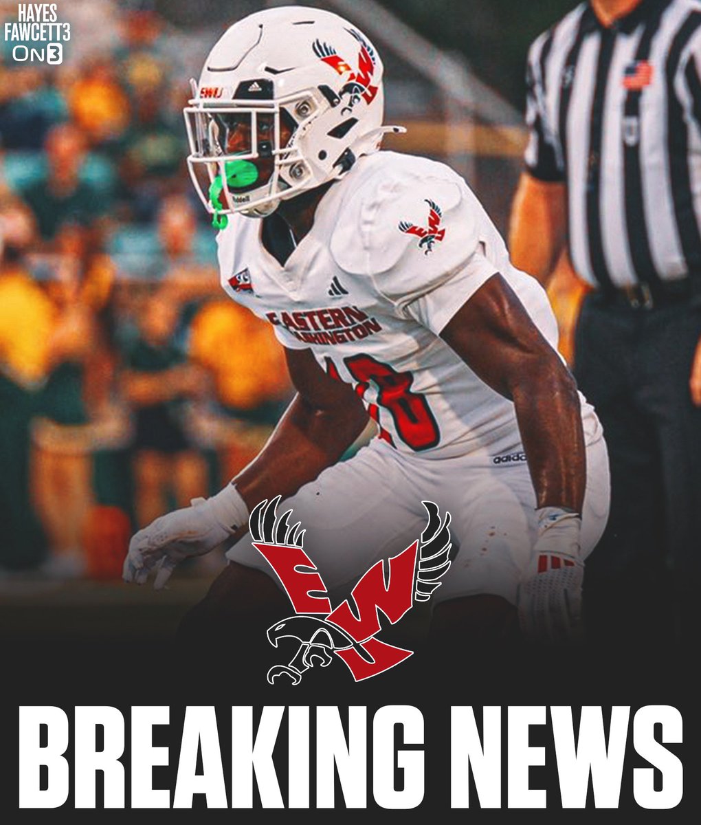 BREAKING: EWU Freshman All-American DB Derek Ganter Jr. plans to enter the Transfer Portal, he tells @on3sports

The 6’0 200 DB totaled 95 Tackles, 4 PD, 1 Sack, &amp; 1 FF last season

Also named a Jerry Rice Award Finalist

3 years of eligibility remaining 

on3.com/transfer-porta…