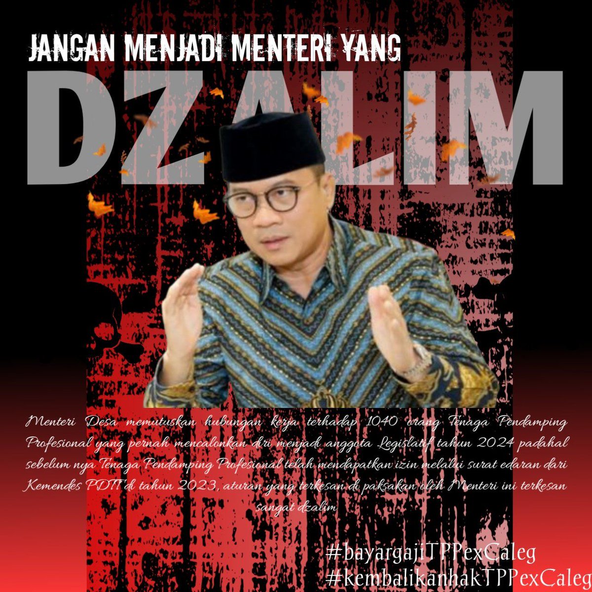 lutlut87's tweet photo. Mendes @YandriSusanto27 PHK TPP X Caleg tdk berdasar, kami maju ada aturannya, kenapa kami dipersolkan hari ini, Demokrasi di campur adukan dengan kepentingan pribadi dan kelompok. 
#PendmpingDesaMenuntutKeadilan
@prabowo 
@gibran_tweet 
@cakimiNOW 
@YandriSusanto27 
@setkabgoid https://t.co/7fRzVjJQgE