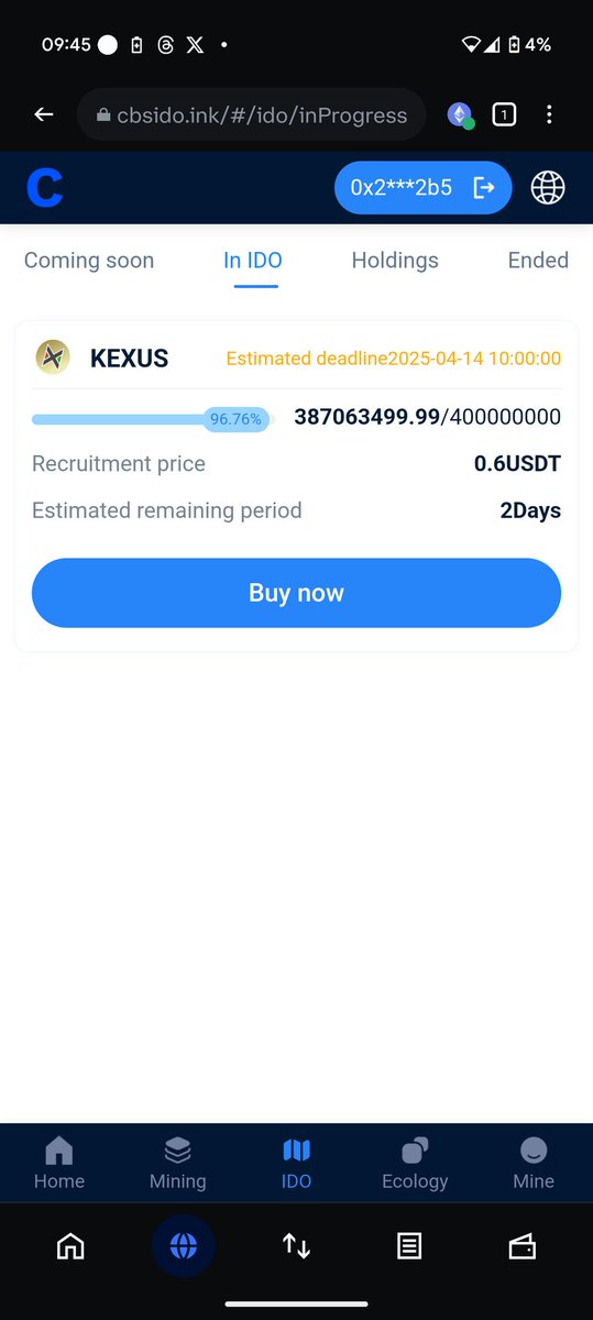 amatpejal's tweet photo. 2 days to go to end this presale price for KEXUS token. after listed, the price will be higher. Let's grab this opportunity. #crypto #IDO #Web3 https://t.co/VjUD2bWDgg