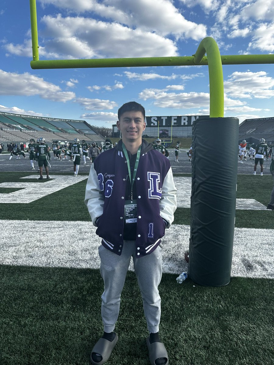 Grayson Esguerra (@graysonesguerra) on Twitter photo Had a great time at <a href="/EMUFB/">Eastern Michigan Football</a> met some great people. Canāt wait to be back!
<a href="/M__Piatkowski/">COACH PIKE</a> <a href="/CoachTee34/">Kasey Teegardin</a> <a href="/antoinetaylor08/">Antoine Taylor</a> <a href="/matrixqb/">MATRIX QB Training</a> <a href="/QBHitList/">QBHitList.com</a> <a href="/LeoLionFootball/">Leo Lions Football</a> Had a great time at <a href="/EMUFB/">Eastern Michigan Football</a> met some great people. Canāt wait to be back!
<a href="/M__Piatkowski/">COACH PIKE</a> <a href="/CoachTee34/">Kasey Teegardin</a> <a href="/antoinetaylor08/">Antoine Taylor</a> <a href="/matrixqb/">MATRIX QB Training</a> <a href="/QBHitList/">QBHitList.com</a> <a href="/LeoLionFootball/">Leo Lions Football</a>