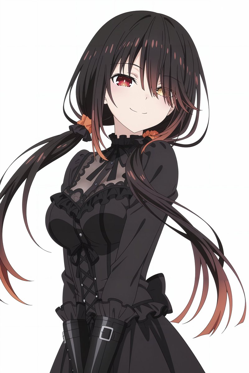aiart_susi's tweet photo. kurumi black dress https://t.co/40zfossd7C