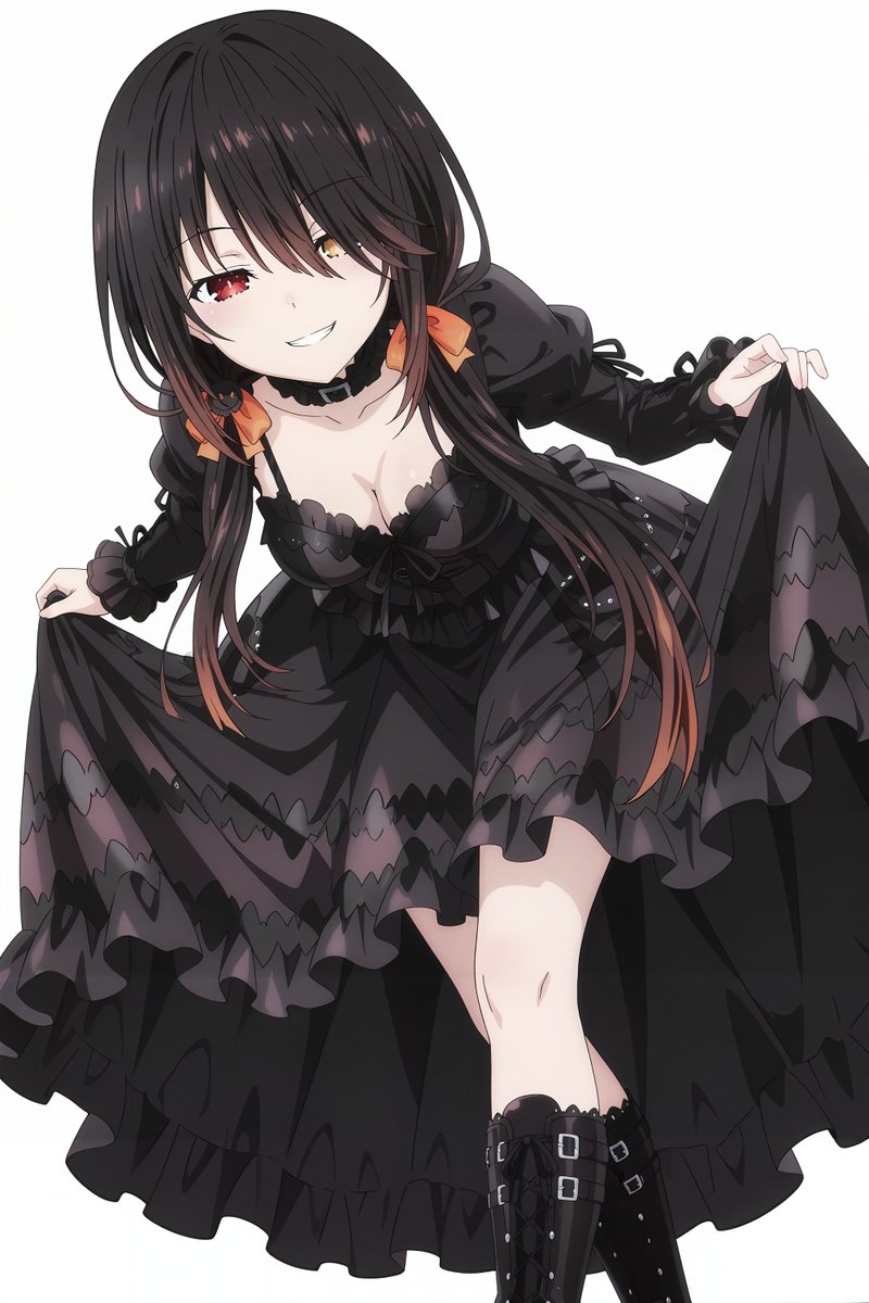 aiart_susi's tweet photo. kurumi black dress https://t.co/40zfossd7C