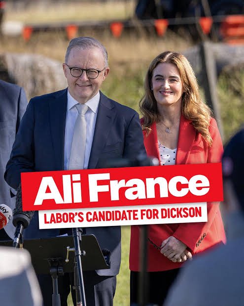 1Alboforpm's tweet photo. @PeterDutton_MP Vote 1 Ali France 💪💪💪 https://t.co/j7H1znkntf