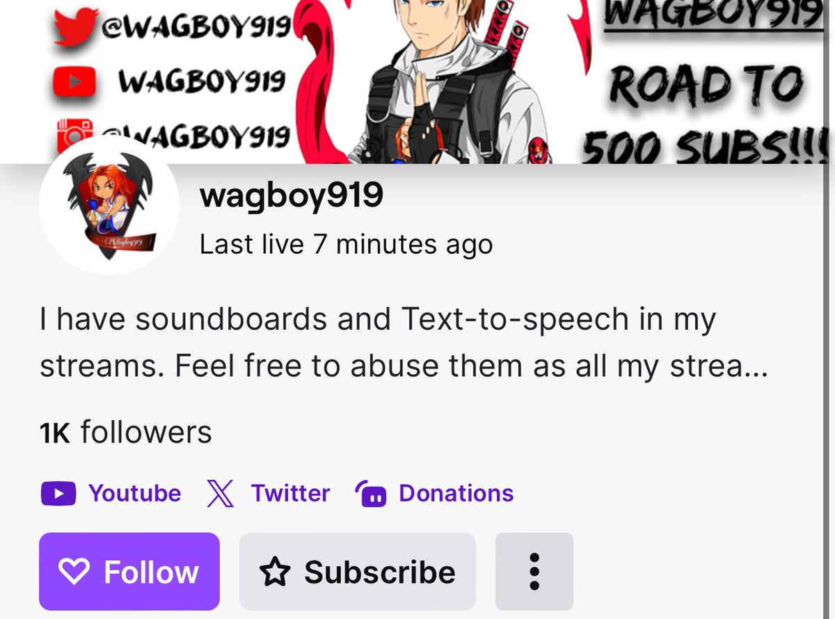 🎊Just hit 1K followers on Twitch!!
1️⃣0️⃣0️⃣0️⃣❤️‍🔥🎮🙏

Thank you all SO much — this means a lot  to me. The love &amp; support I get when I stream is unreal, I can’t even put it into words.

I’m just happy I got the realist and kindest people around me man. I couldn’t have asked for