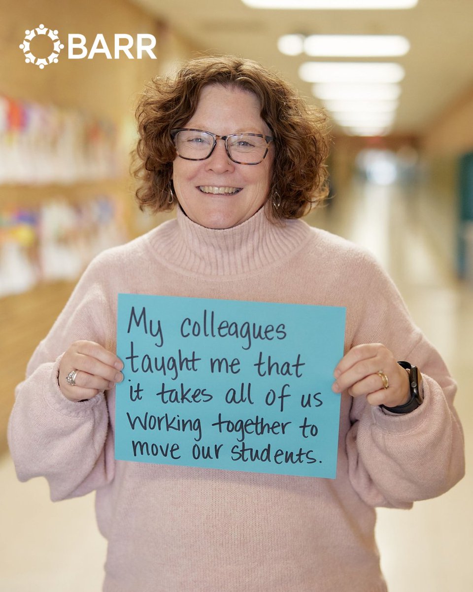 Every student deserves a champion. ✨📣 BARR's model ensures that educators have the tools and support to be those champions, fostering a culture of care and achievement. Discover how BARR can empower your school at barrcenter.org. #ChampionStudents #BARRschools