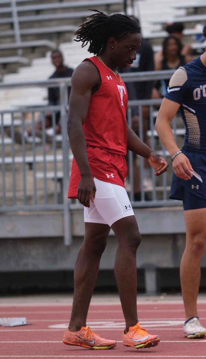 Congratulations to our 1st Place finisher and Regional Qualifier in both the 110M Hurdles and 300M Hurdles <a href="/JaDanKeiler/">JaDan Keiler</a>