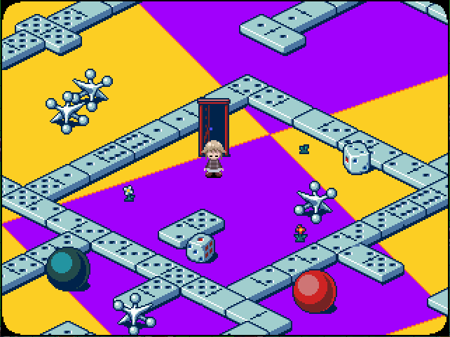 ynfgbot's tweet photo. yume 2kki ("ゆめ2っき") (2007)
domino maze https://t.co/DRxg5D7KtE