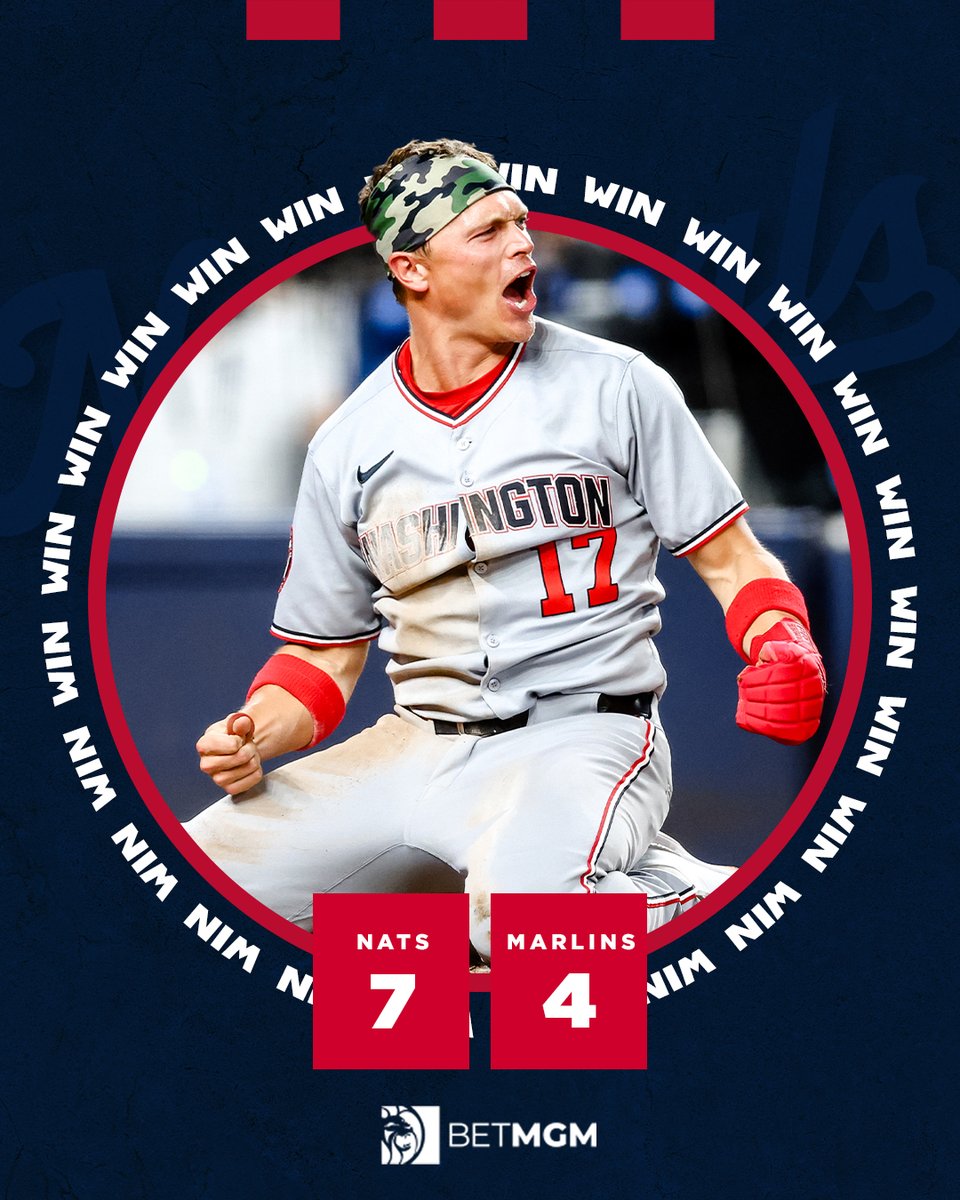 Nationals's tweet image. DUBYA