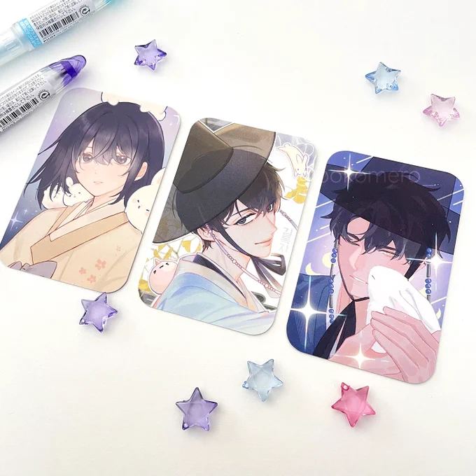 suuuper late but a few stickers + photocards from previous cons up on my etsy..!! appreciate your time  