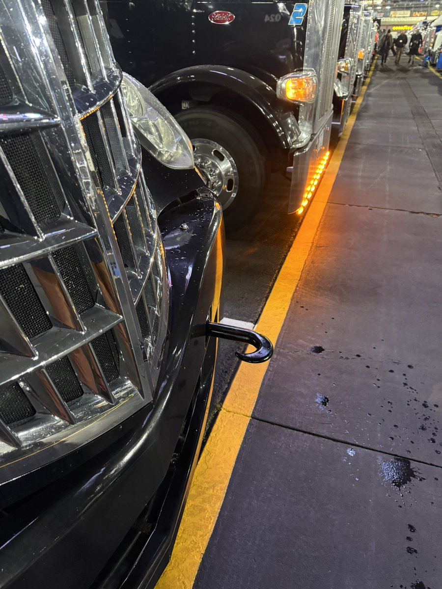 POV: You’re getting ready to wrangle a hauler out of Bristol speedway.