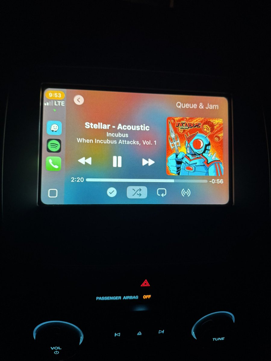 Daughter (15) - Dad, who is this?

Me (42) - <a href="/IncubusBand/">Incubus</a>, one of the greatest bands ever.

Daughter - …..cool. I like them.

Me - nodding in approval. Proud dad moment.