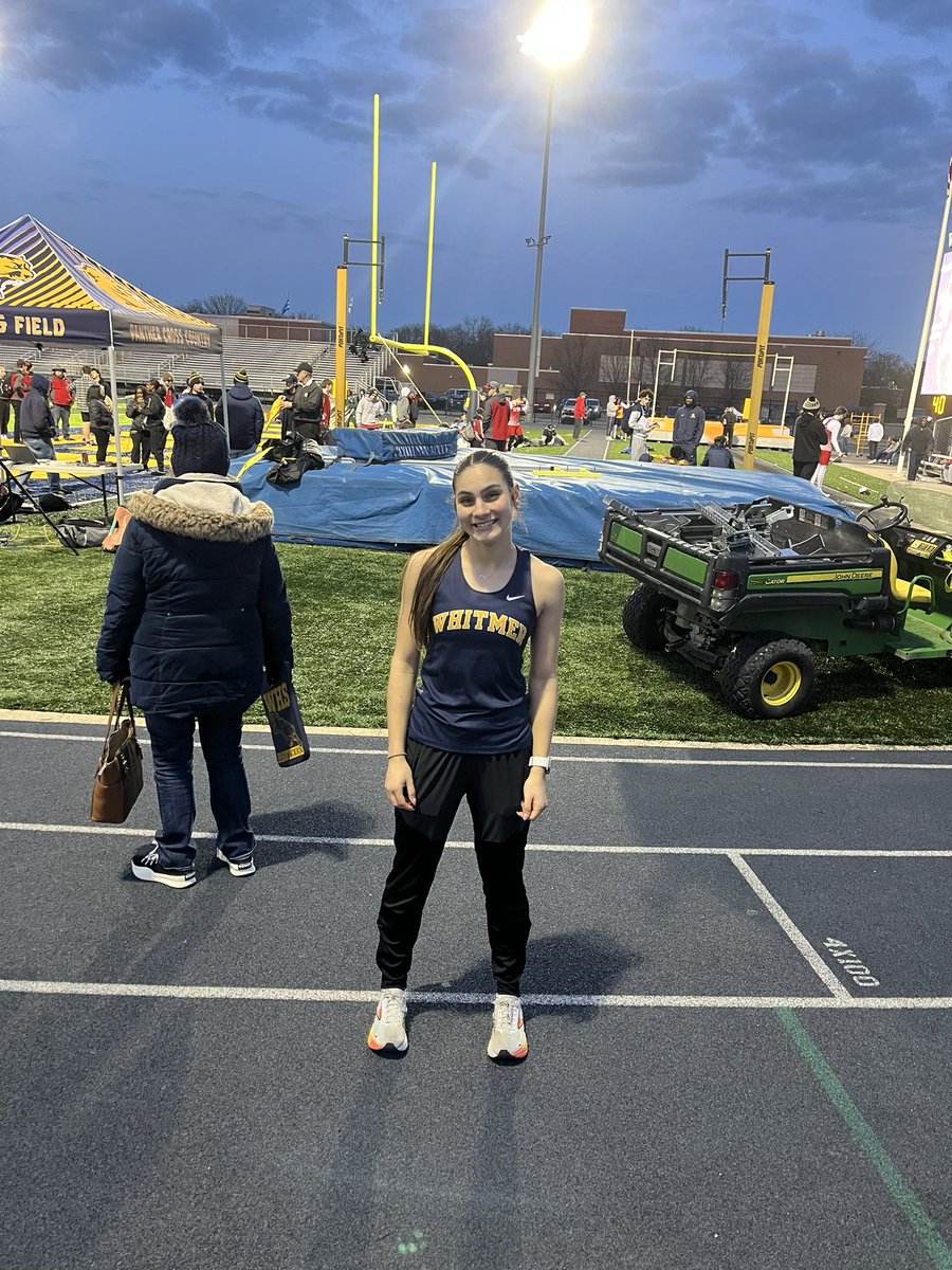 GIVE IT UP FOR LILY! 

10:42.62 gives our Panther a huge PR for the 3200 and one of the TOP times in the State!