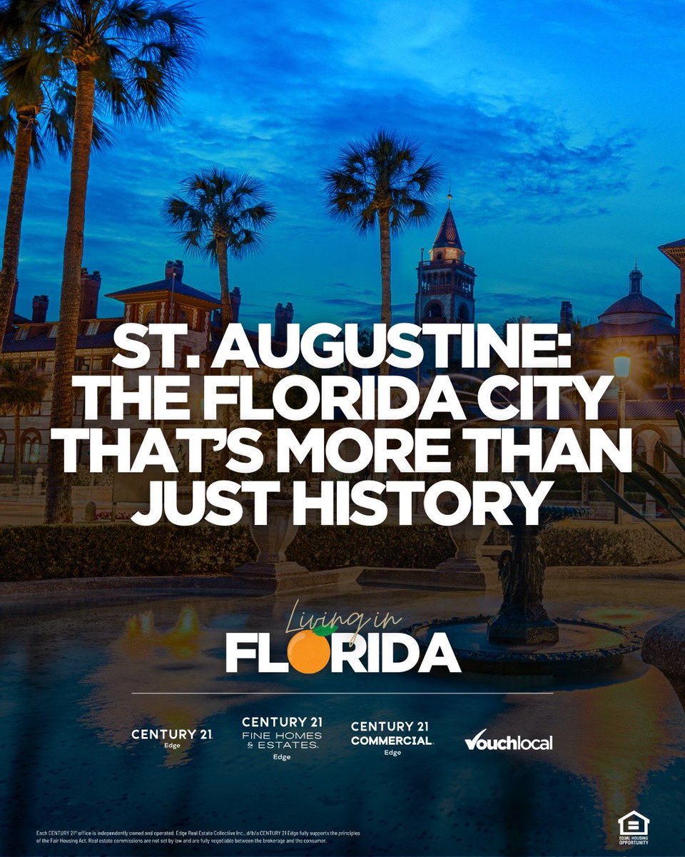 georgiansteele's tweet photo. 🏰St. Augustine: A Florida Must-See! 🌊✨

Real estate may be my passion, but I also love exploring everything Florida has to offer! And if you haven’t visited St. Augustine yet, you’re seriously missing out😍

#FloridaAdventures #StAugustine #HomesByGeorgian #RealEstate #Travel https://t.co/2Cnj8Yaqt9