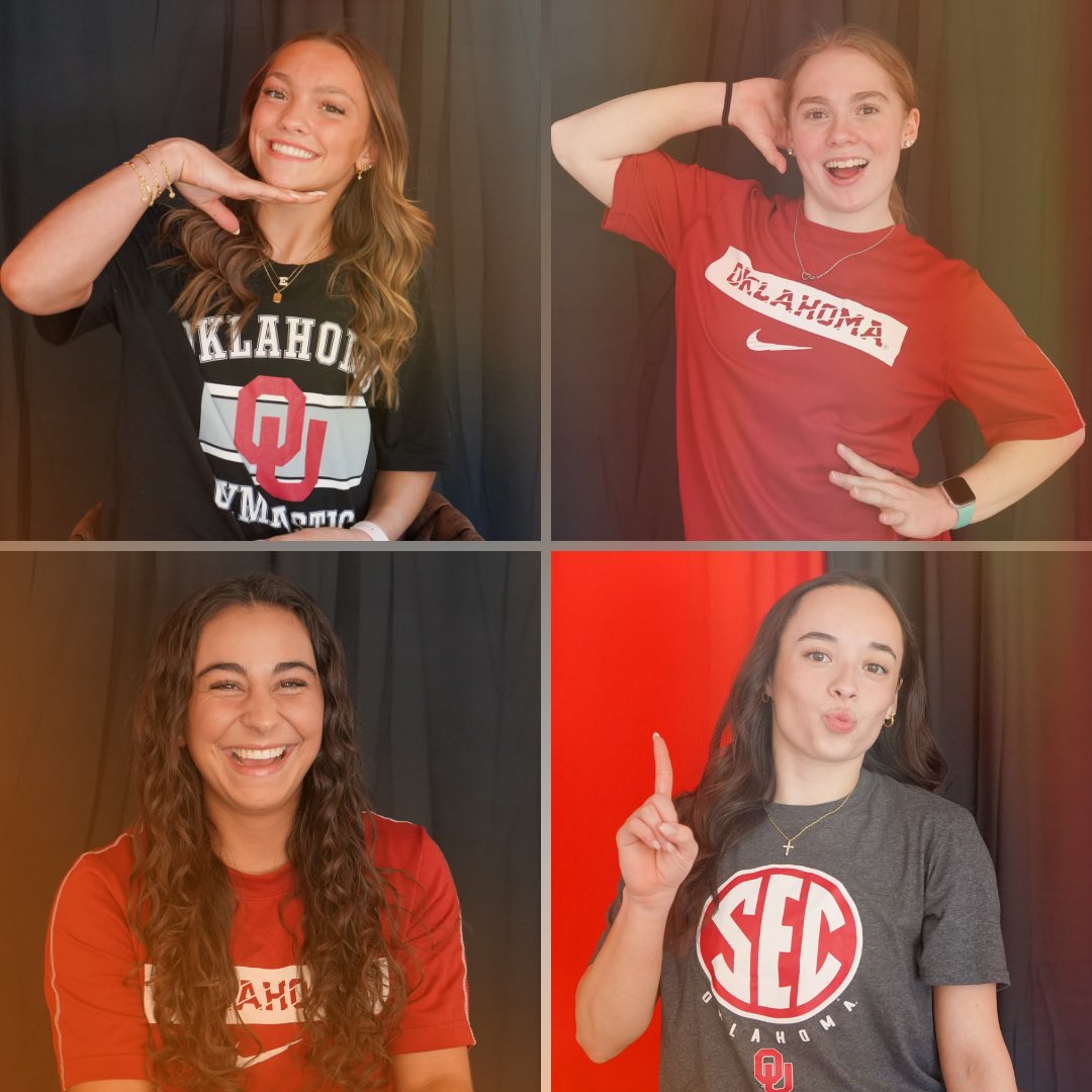 1Oklahoma (@join1oklahoma) on Twitter photo These four want YOU at Rogers Roundhouse next Friday, April 18th! They’ll be hard at work in the gym, but 1Oklahoma, Sooner fans, and the legendary Maggie Nichols will be there celebrating <a href="/OU_WGymnastics/">Oklahoma Women's Gym</a> in style 🤩
Tickets are still available at 1Oklahoma.com! These four want YOU at Rogers Roundhouse next Friday, April 18th! They’ll be hard at work in the gym, but 1Oklahoma, Sooner fans, and the legendary Maggie Nichols will be there celebrating <a href="/OU_WGymnastics/">Oklahoma Women's Gym</a> in style 🤩
Tickets are still available at 1Oklahoma.com!
