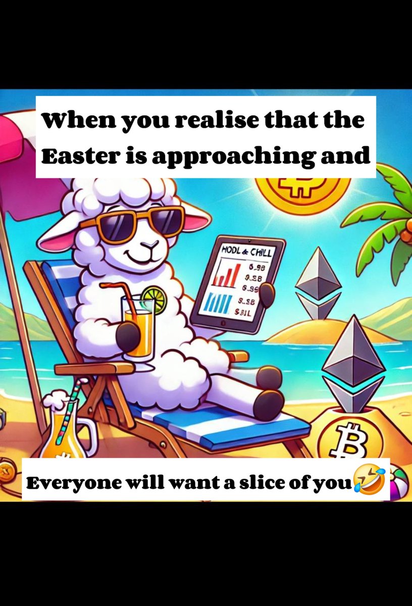 When you realise that the Easter is approaching and ... 🚀 $DOLLY 

#Easter #Memes