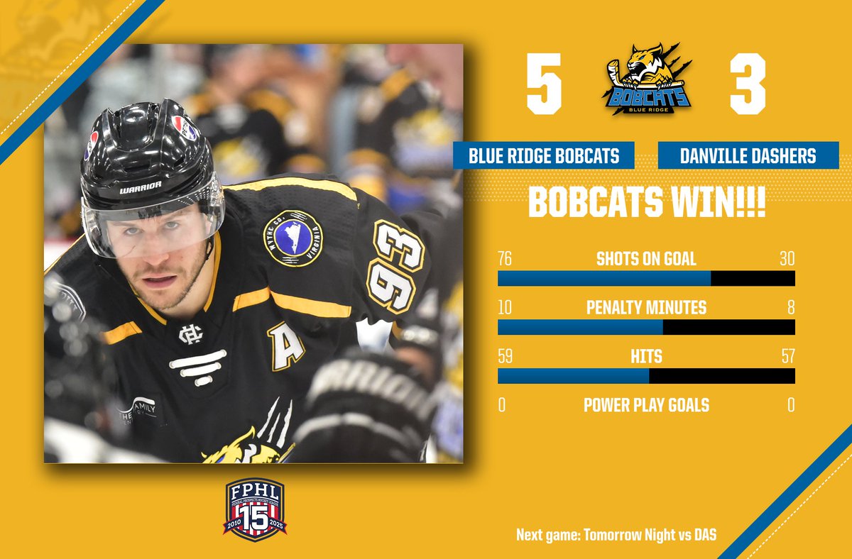 BRBobcatsHKY's tweet photo. 60 minutes down, 60 to go to clinch wildcard home ice!!
#ThisIsRoarCounty #NoQuit #HitachiEnergyArena https://t.co/lxDNcEqSnw