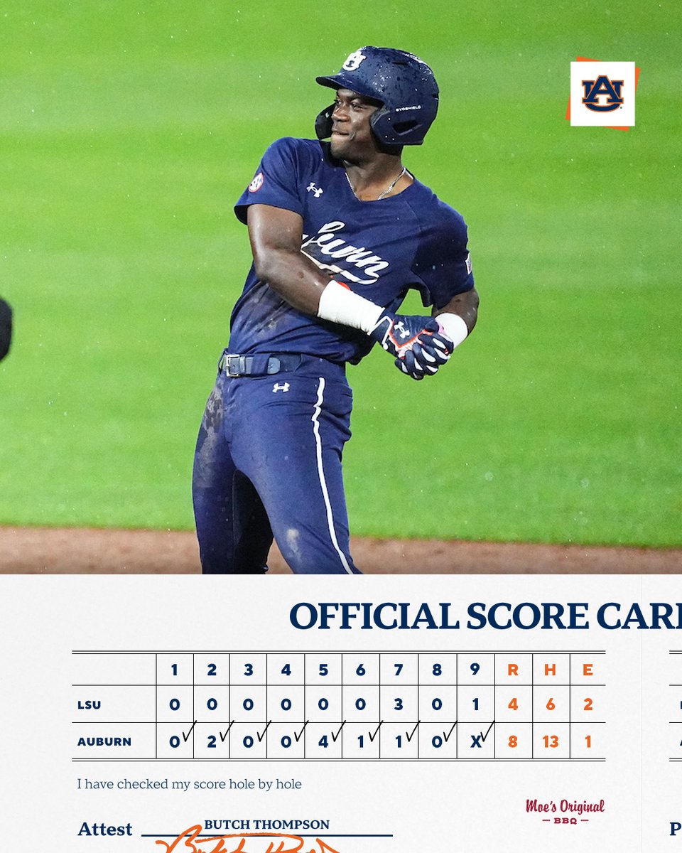 Row the boat, baby! 🚣‍♀️

#WarEagle