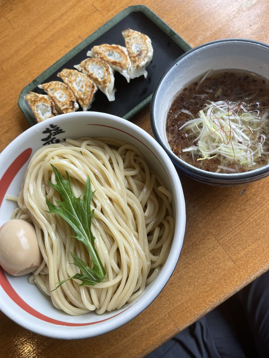 12345Malmal's tweet photo. 塩つけ麺🍜餃子🥟醤油ラーメン https://t.co/aXhHawINVn