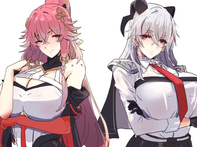 長離先生とザンニーさん 