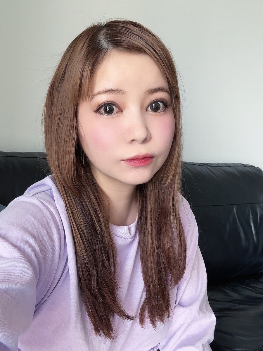 今日は寝癖もあれだったから おでこ出してく日にしてみよかな？