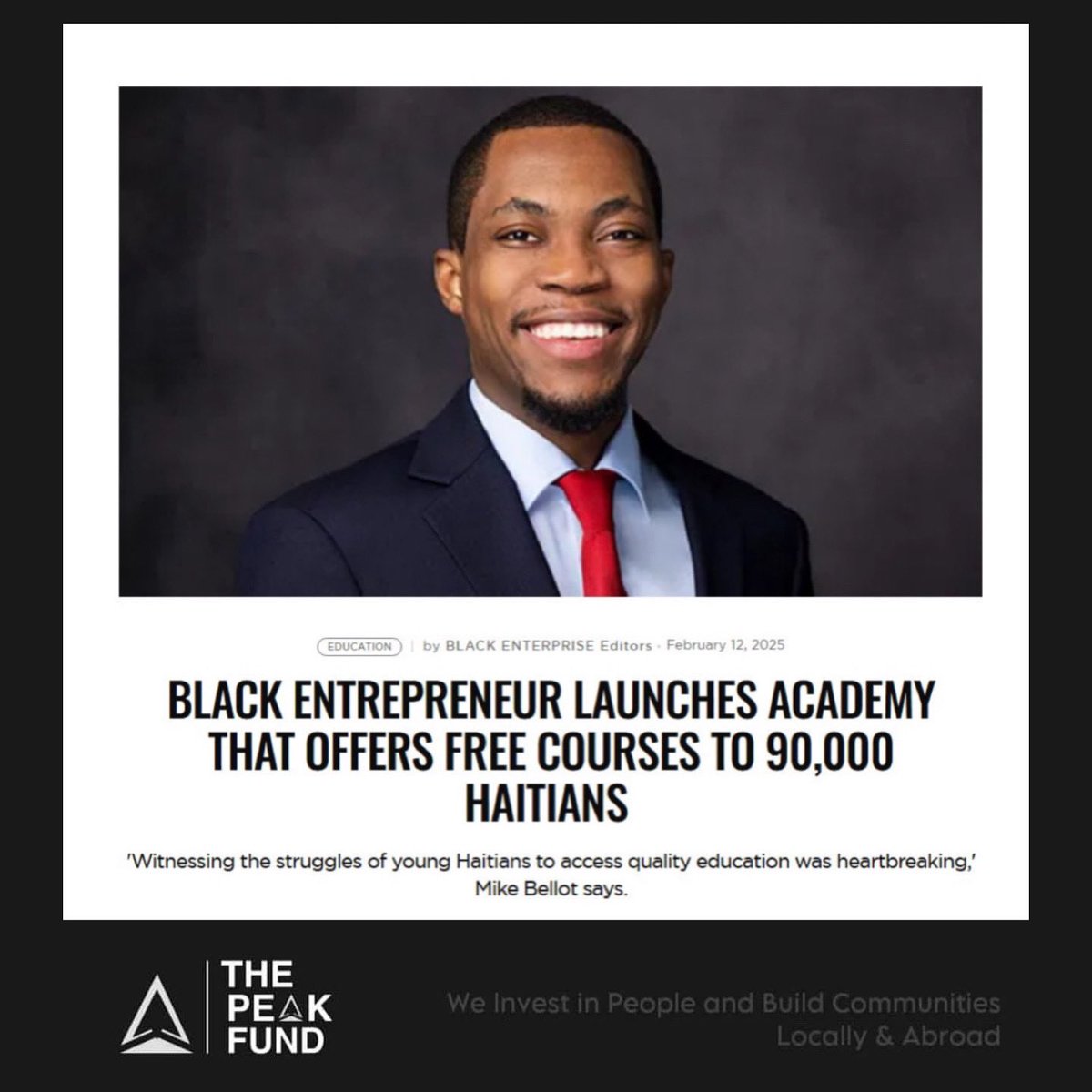 williamsonsntyl's tweet photo. We had a great meeting tonight with @mikebellot2 the founder of @kaw_academy to explore how The PEAK Fund, Inc. can partner with KAWA Akademi to support entrepreneurs who’ve completed their courses at KAWA.

Stay Tuned! https://t.co/19vzhxpomY
