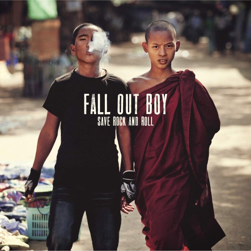 SOTSPodcast's tweet photo. Fall Out Boy released Save Rock And Roll on this day 12 years ago. https://t.co/4V3i0vS8Bt